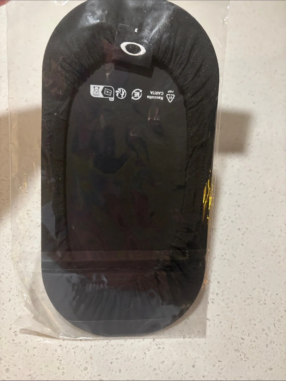 Oakley Black Goggle Sleeve with White Logo